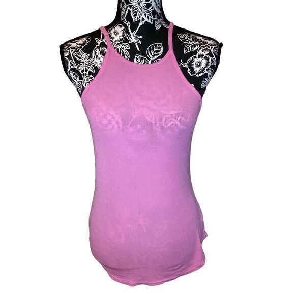 Splendid Ribbed Tank Top Camisole Spaghetti Straps Lounge Casual Comfort - Picture 1 of 8